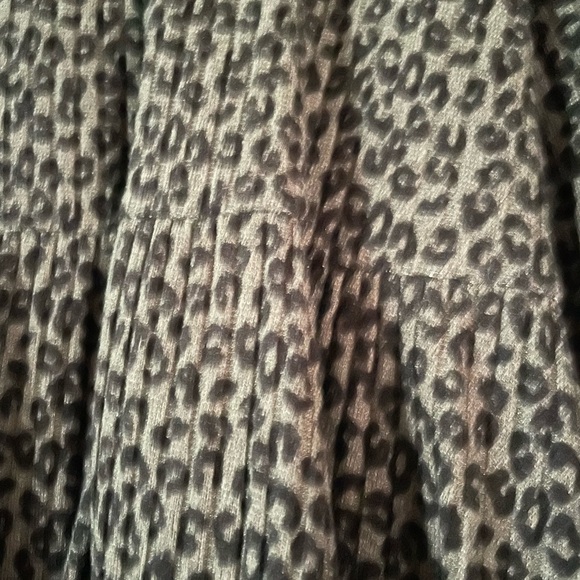 Green animal print dress - Picture 3 of 3